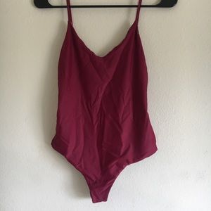 Acacia Tofino one piece in Red Fruit